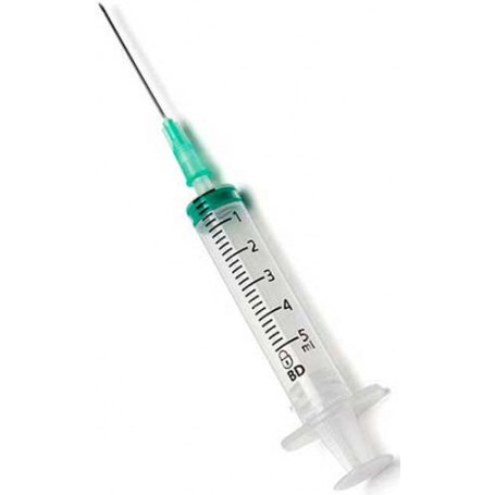 BD EMERALD SYRINGES WITH NEEDLES 5 ML